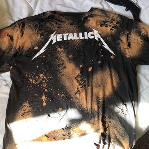Distressed Metallica Shirt